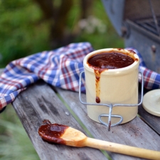 Whiskey Bourbon BBQ Sauce | Fork Knife Swoon