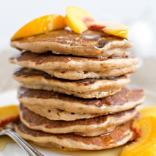 Whole Wheat Buttermilk Pancakes | Fork Knife Swoon