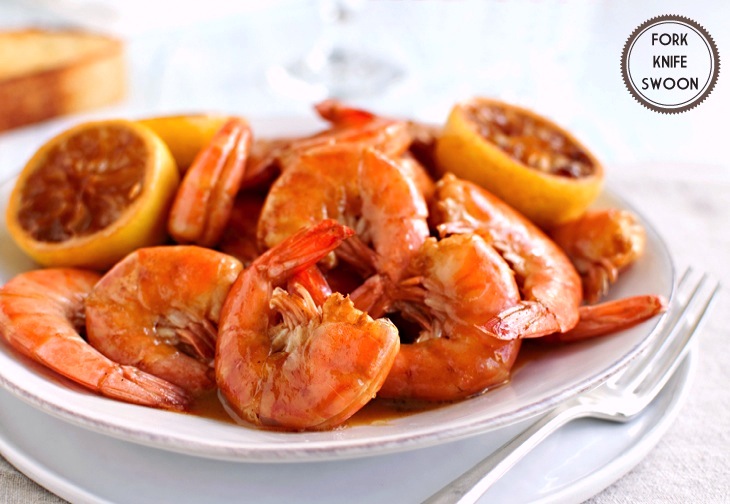 Creole Barbecue Shrimp | Fork Knife Swoon Creole Barbecue Shrimp