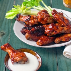 Baked BBQ Chicken Wings