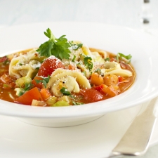 Vegetable Tortellini Soup | Fork Knife Swoon
