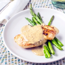 Chicken with a Mustard Cream Sauce | Fork Knife Swoon