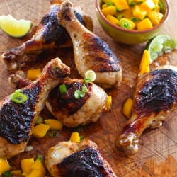 Grilled Chicken with Mango Salsa | Fork Knife Swoon