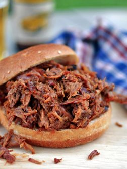 Smoked Barbecue Pulled Pork Sandwiches | Fork Knife Swoon