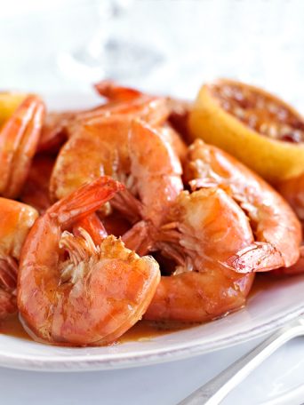 New Orleans Creole Barbecue Shrimp | Fork Knife Swoon @forkknifeswoon
