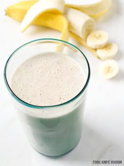 Banana Almond Smoothie | Fork Knife Swoon