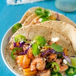 Grilled Shrimp and Pineapple Tacos | Fork Knife Swoon