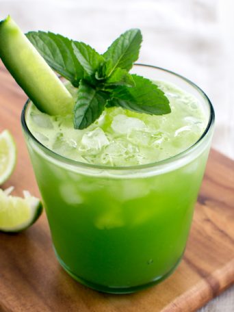 Cucumber Lime Agua Fresca | Fork Knife Swoon