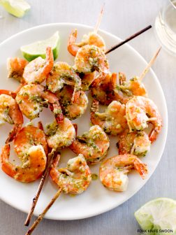 Chile Lime Shrimp Skewers | Fork Knife Swoon
