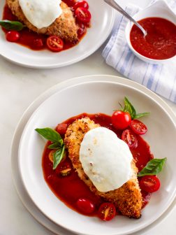 Baked Chicken Parmesan | Fork Knife Swoon