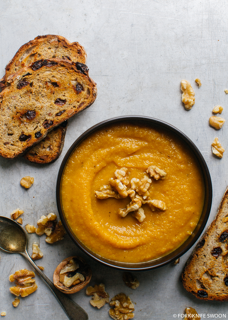 Butternut Squash, Apple and Fennel Soup | Fork Knife Swoon