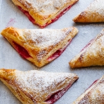 Cranberry Pear Puff Pastry Turnovers | Fork Knife Swoon