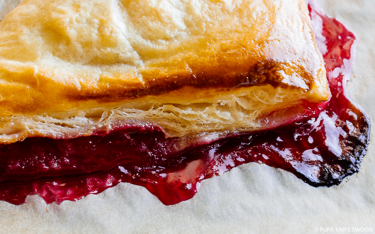 Cranberry Pear Puff Pastry Turnovers | Fork Knife Swoon