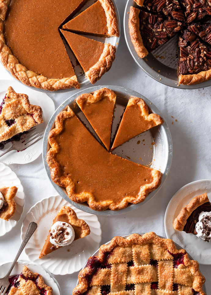 perfect pumpkin pie with roasted sugar and chai spices via forkknifeswoon.com