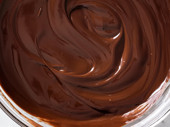 swirls of melted chocolate from forkknifeswoon.com